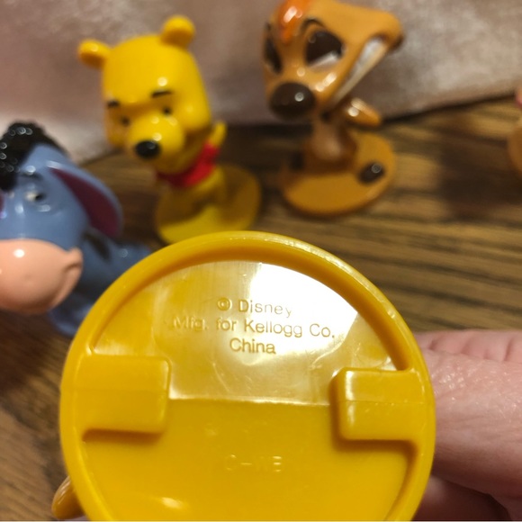 Disney Bobble Head characters by Kellogg’s -set of 15 90’s cereal toys - Picture 8 of 9